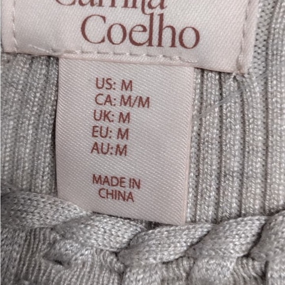 Camila coehlo Elegant Gray Maxi Dress size M brand new w tags - Picture 6 of 12